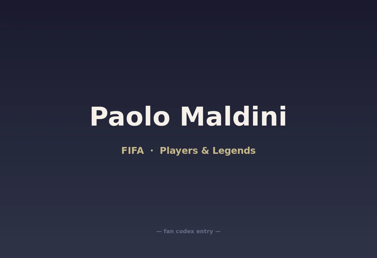 Paolo Maldini