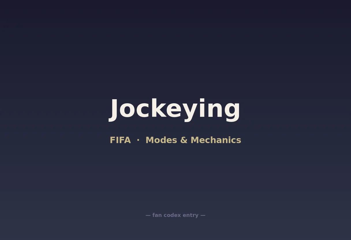 Jockeying