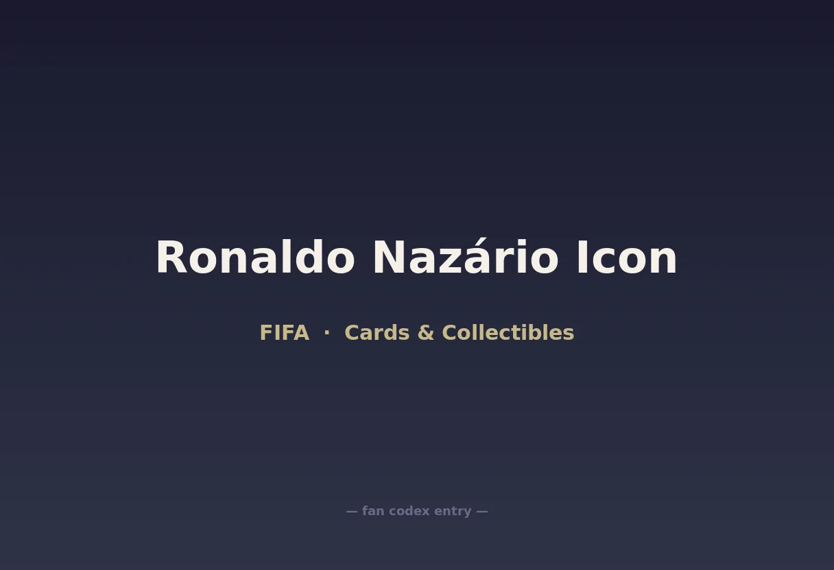 Ronaldo Nazário Icon