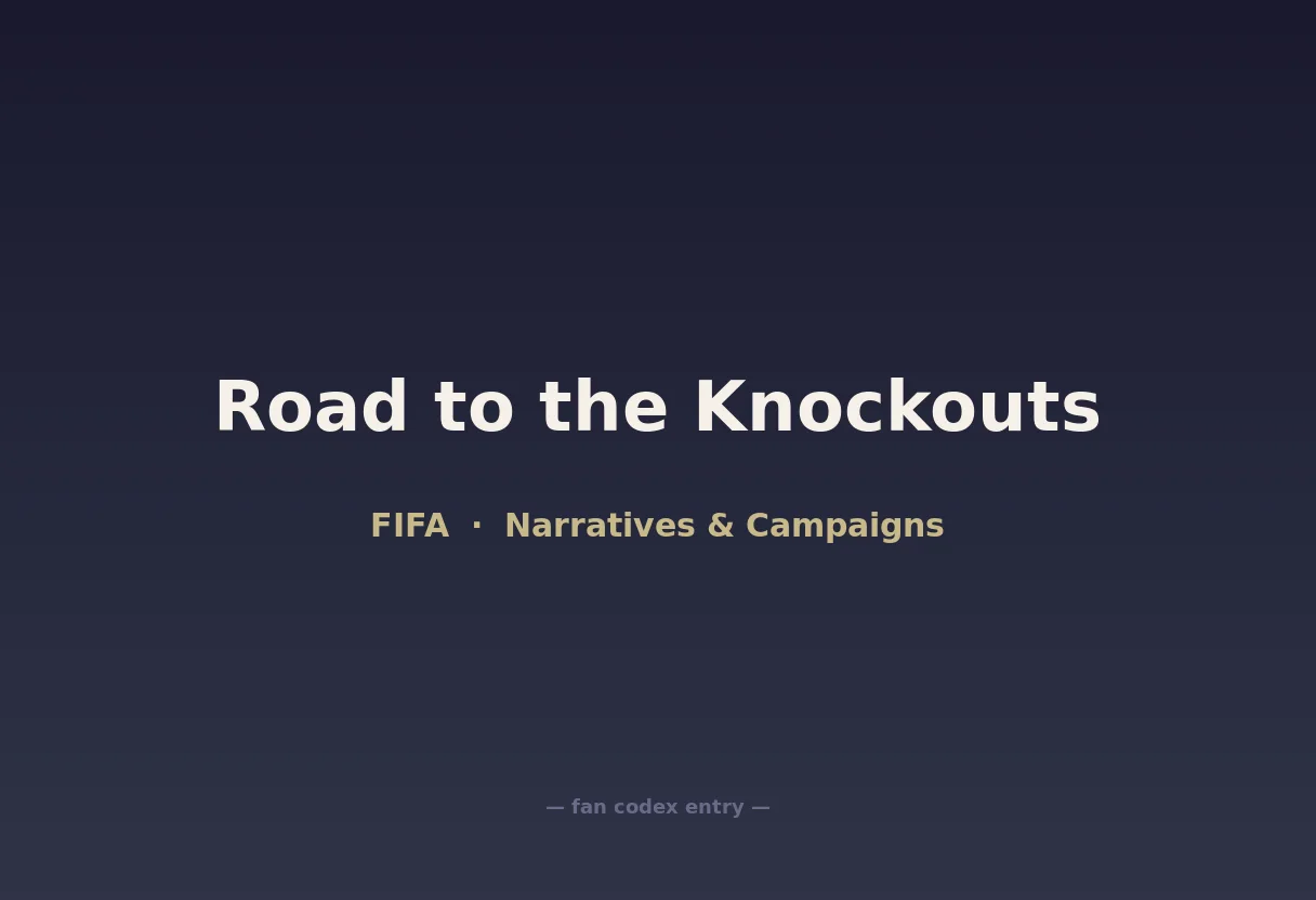 Road to the Knockouts